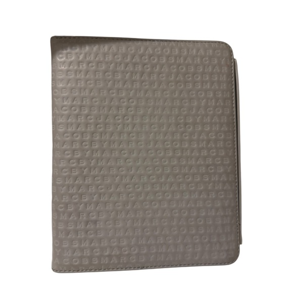 Marc By Marc Jacobs Taupe Leather iPad cover for iPad 6th Generation 9.7” - Picture 4 of 14